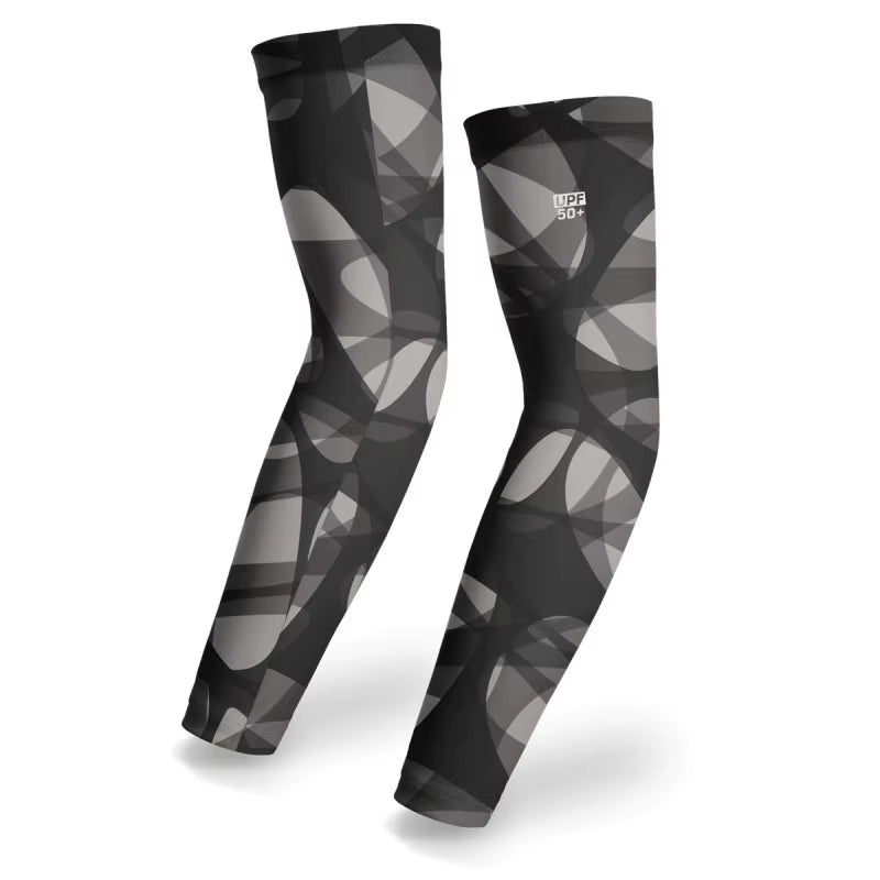 1 Pair Breathable Quick Dry UV Protection Arm Sleeves Basketball Elbow Fitness Arm Guards Sports Cycling Arm Warmers Mangas