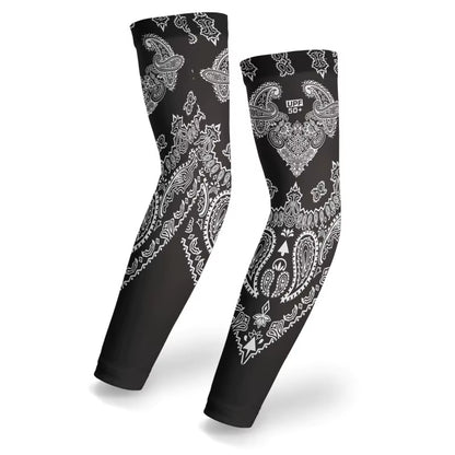 1 Pair Breathable Quick Dry UV Protection Arm Sleeves Basketball Elbow Fitness Arm Guards Sports Cycling Arm Warmers Mangas