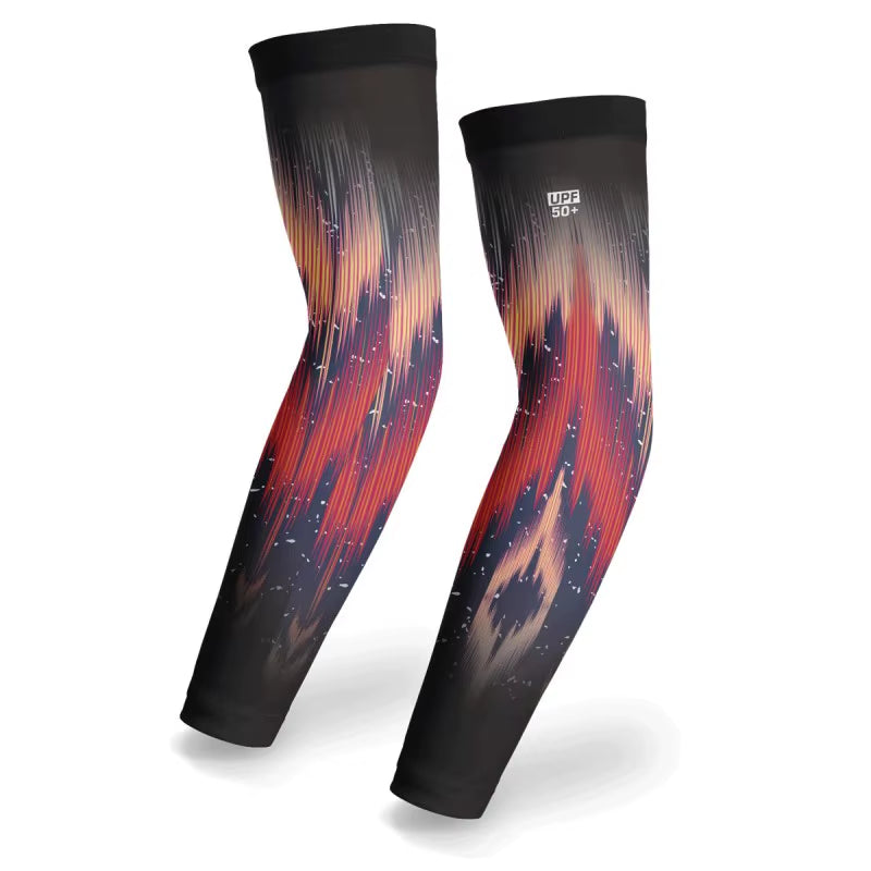 1 Pair Breathable Quick Dry UV Protection Arm Sleeves Basketball Elbow Fitness Arm Guards Sports Cycling Arm Warmers Mangas